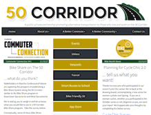 Tablet Screenshot of 50corridor.com